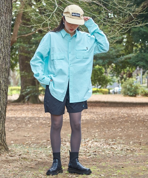 Franklin Climbing（フランクリンクライミング）の「【Franklin Climbing】ユニセックスマウンテンフィールドロングスリーブシャツ（シャツ/ブラウス・メンズ・ブラック/スカイブルー/ホワイト系その他・MEDIUM/X-LARGE/LARGE）」の21枚目の写真