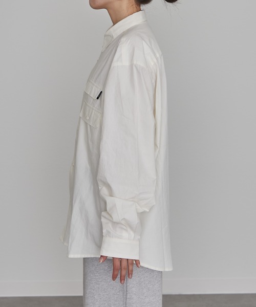 Franklin Climbing（フランクリンクライミング）の「【Franklin Climbing】ユニセックスマウンテンフィールドロングスリーブシャツ（シャツ/ブラウス・メンズ・ブラック/スカイブルー/ホワイト系その他・MEDIUM/X-LARGE/LARGE）」の11枚目の写真