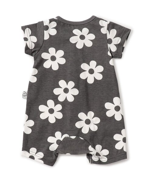 BREEZE（ブリーズ）の「総柄ロンパス　マイファーストブリーズ（ロンパース・キッズ・ブラック/レッド/イエロー/オレンジ/アイボリー/ミント/レインボー/ロイヤルブルー・80/70/60）」の11枚目の写真