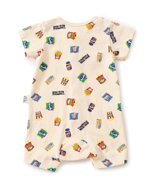 BREEZE（ブリーズ）の「総柄ロンパス　マイファーストブリーズ（ロンパース・キッズ・ブラック/レッド/イエロー/オレンジ/アイボリー/ミント/レインボー/ロイヤルブルー・80/70/60）」の17枚目の写真