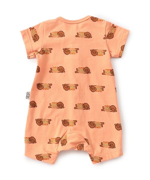 BREEZE（ブリーズ）の「総柄ロンパス　マイファーストブリーズ（ロンパース・キッズ・ブラック/レッド/イエロー/オレンジ/アイボリー/ミント/レインボー/ロイヤルブルー・80/70/60）」の19枚目の写真