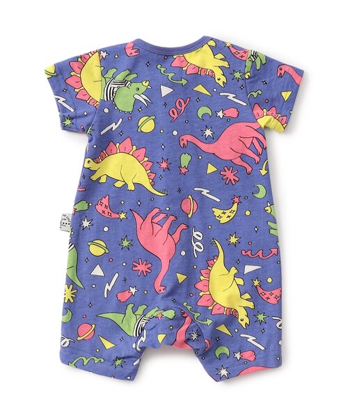 BREEZE（ブリーズ）の「総柄ロンパス　マイファーストブリーズ（ロンパース・キッズ・ブラック/レッド/イエロー/オレンジ/アイボリー/ミント/レインボー/ロイヤルブルー・80/70/60）」の21枚目の写真