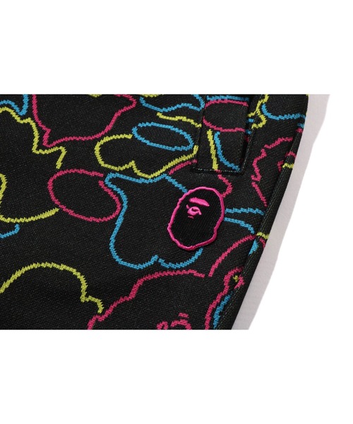 NEON CAMO RELAXED FIT TRACK PANTS（その他パンツ）｜A BATHING APE