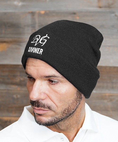 DIVINER GOLF】ニットキャップ メンズ ゴルフ帽子 ニット帽（ゴルフ