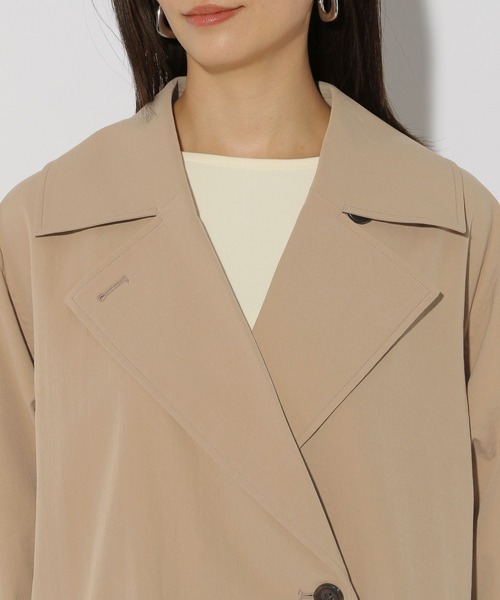 Elura（エルーラ）の「ロングトレンチコート/252086（トレンチコート・レディース・ライトベージュ/ネイビー・FREE）」の17枚目の写真