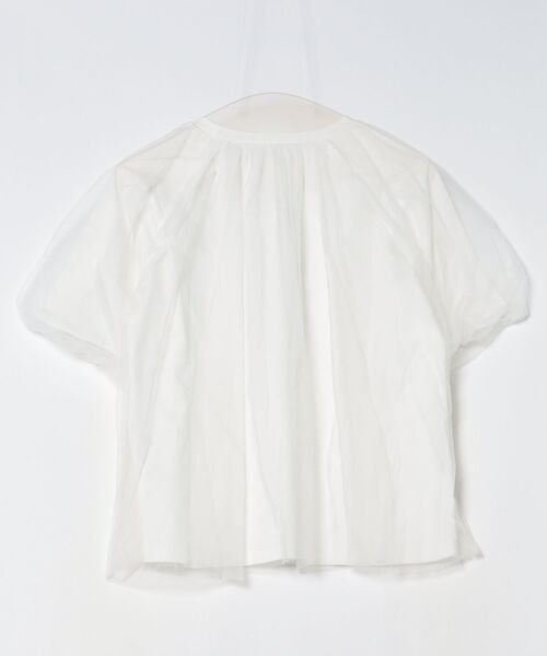 RAW FUDGE（ローファッジ）の「オーバーチュールバルーンスリーブプルオーバー（Tシャツ/カットソー・レディース・ブラック/ベージュ/オフホワイト・M）」の5枚目の写真