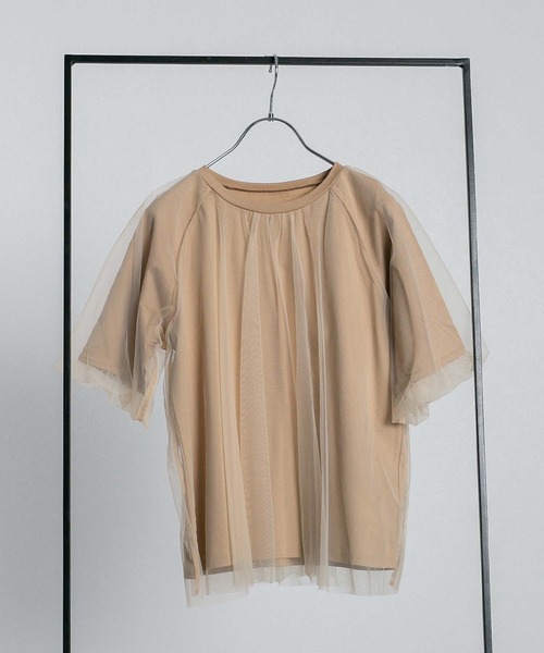 RAW FUDGE（ローファッジ）の「オーバーチュールバルーンスリーブプルオーバー（Tシャツ/カットソー・レディース・ブラック/ベージュ/オフホワイト・M）」の11枚目の写真