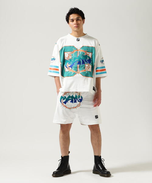 セール】MAYO/メイヨー/THORNS EMBROIDERY GAME SHIRT（Tシャツ