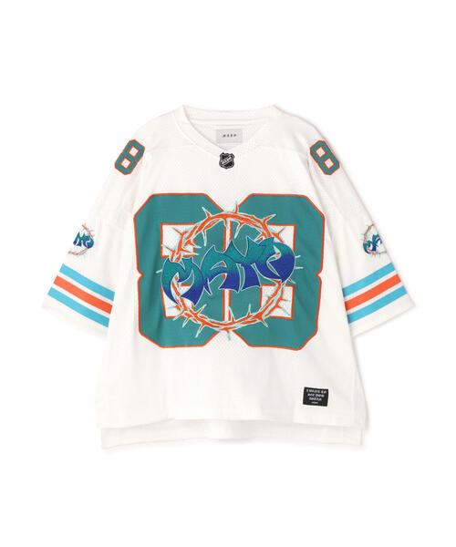 mayo メイヨー　tシャツ セール】MAYO/メイヨー/THORNS EMBROIDERY GAME SHIRT（Tシャツ