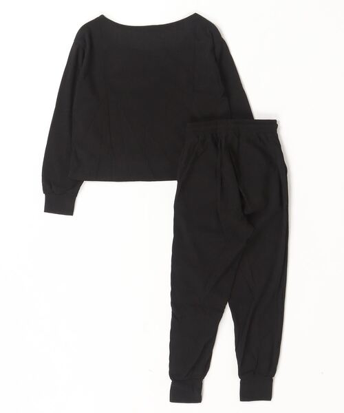 IRAL(アイラル)の「【セットアイテム】OFF SHOULDER RIB SET UP(Tシャツ/カットソー・レディース・ブラック/ピンク・FREE)」の4枚目の写真