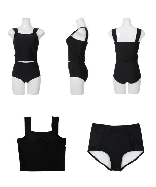 sea.（シードット）の「[ ラッシュガード ] 5点セット スイムウエア（水着・レディース・ブラック系その他/ブラック系その他2/ベージュ・M/TM/PM）」の20枚目の写真