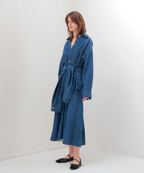 ワンピース kameleon*size90 セール】chameleon denim dress(カメレオンデニムワンピース