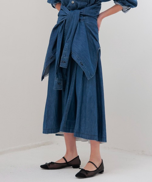 ワンピース kameleon*size90 セール】chameleon denim dress(カメレオンデニムワンピース