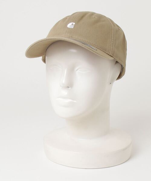 Carhartt WIP(カーハートダブリューアイピー)の「MADISON LOGO CAP(キャップ・メンズ・ブラック/ホワイト/ベージュ/カモフラージュ・ONE SIZE)」の3枚目の写真