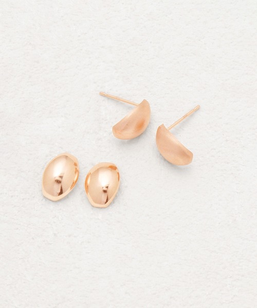 ESTELLE(エステール)の「K10 ピンクゴールド ピアス ESTELLE/エステール(ピアス(両耳用)・レディース・ピンクゴールド・-)」の5枚目の写真