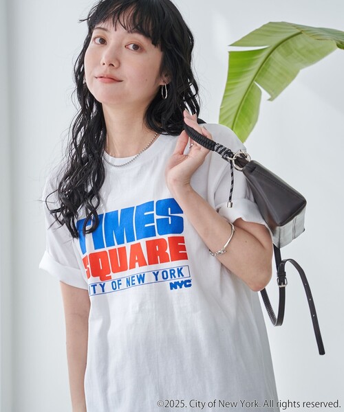 coen(コーエン)の「ROCK STANLEY(ロックスタンレー)別注 NYC ハーフスリーブTシャツ(Tシャツ/カットソー・レディース・ダークグレー/その他1/オフホワイト・M/L)」の18枚目の写真