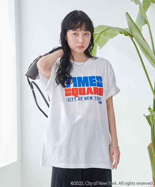 coen(コーエン)の「ROCK STANLEY(ロックスタンレー)別注 NYC ハーフスリーブTシャツ(Tシャツ/カットソー・レディース・ダークグレー/その他1/オフホワイト・M/L)」の17枚目の写真