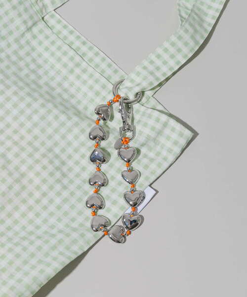 SMELLY（スメリー）の「メタルハートキーチェーン（キーホルダー・レディース・オレンジ系その他/ブルー系その他・-）」の7枚目の写真