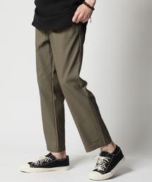 アンクルパンツ 接触冷感 スーパーストレッチ素材 8分丈 アンクル丈パンツ SAFARI ROOKIE