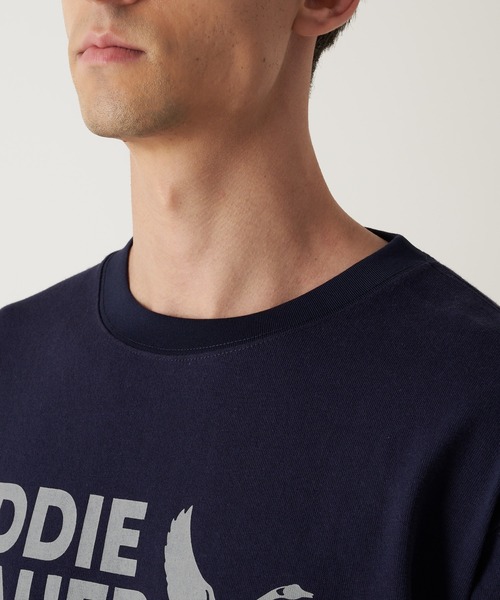 Eddie Bauer（エディーバウアー）の「EBロゴ ヘビー 半袖 Tシャツ（Tシャツ/カットソー・メンズ・グレー/ホワイト/グリーン/サンドベージュ/ネイビー・S/M/L/XL/XXL）」の16枚目の写真