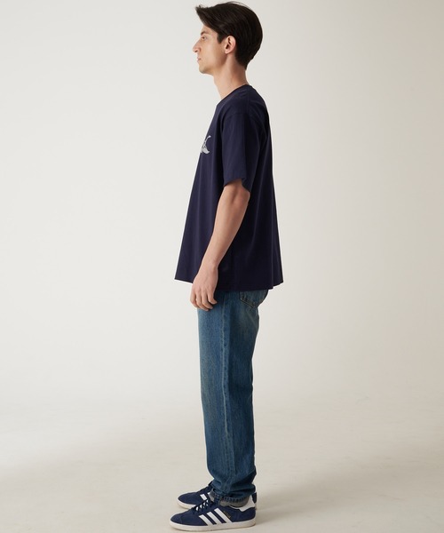 Eddie Bauer（エディーバウアー）の「EBロゴ ヘビー 半袖 Tシャツ（Tシャツ/カットソー・メンズ・グレー/ホワイト/グリーン/サンドベージュ/ネイビー・S/M/L/XL/XXL）」の13枚目の写真