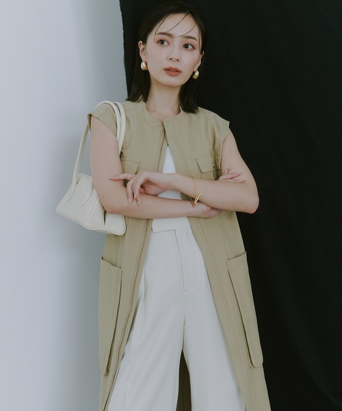 ロングベストECOALF WOMEN MARANGU ベスト