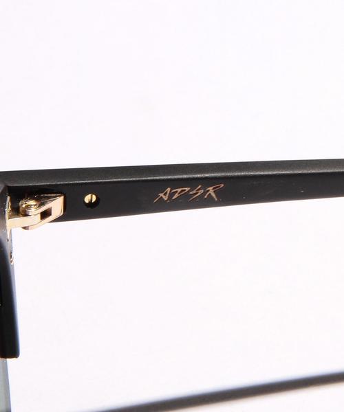 A.D.S.R.（エーディーエスアール）の「＜A.D.S.R.＞ DIMITRI/アイウェア（メガネ・メンズ・ブラック・フリー）」の6枚目の写真