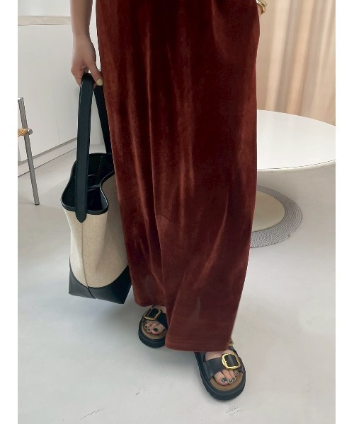 Mila Owen（ミラオーウェン）の「キャンバスバケットトートバッグ（トートバッグ・レディース・ブラック/ブラウン・FREE）」の4枚目の写真