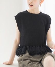 URBAN RESEARCH ROSSO WOMEN | フリンジデザインサマーニット(ニット/セーター)