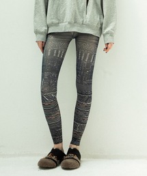 STOF(Xgt)COLOR PRINT LEGGINS(MX/Xpbc)