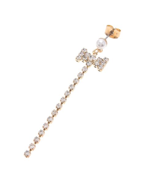 EATME（イートミー）の「リボンビジューピアス（ピアス（両耳用）・レディース・ゴールド/シルバー・FREE）」の7枚目の写真