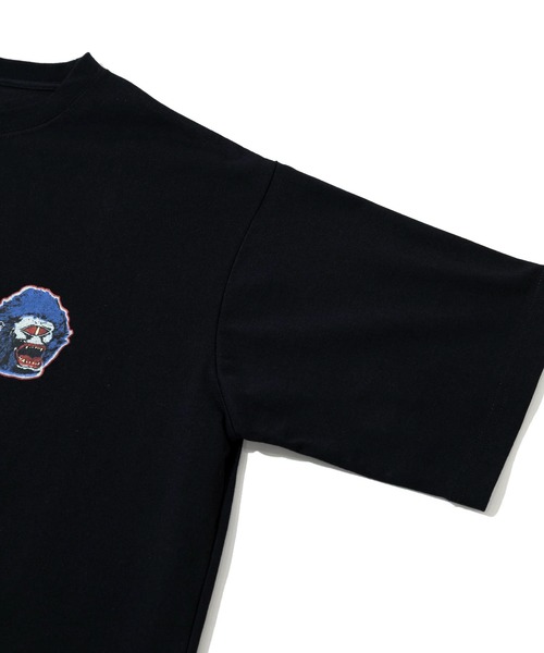 POLeR（ポーラー）の「POLeR/ポーラー　MAN WOLF RELAX FIT TEE（Tシャツ/カットソー・メンズ・ブラック/ホワイト・X-LARGE/LARGE/MEDIUM）」の6枚目の写真