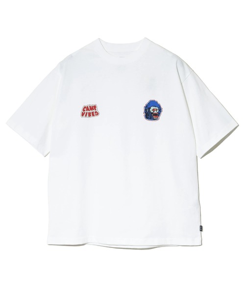 POLeR（ポーラー）の「POLeR/ポーラー　MAN WOLF RELAX FIT TEE（Tシャツ/カットソー・メンズ・ブラック/ホワイト・X-LARGE/LARGE/MEDIUM）」の11枚目の写真
