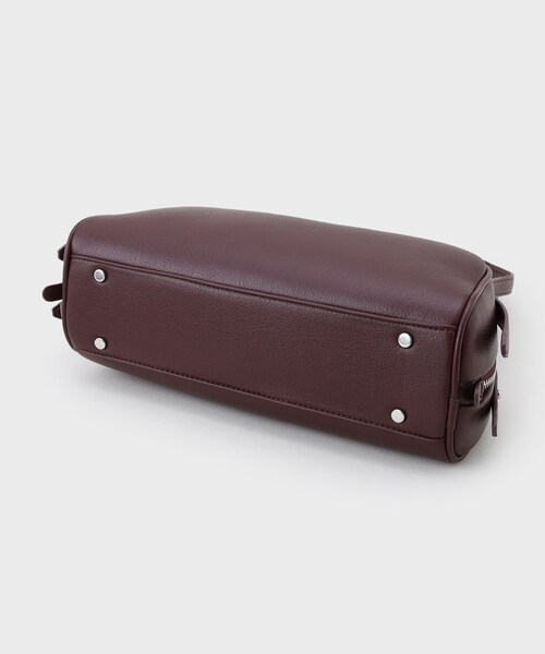 THE SHOP TK （ザ ショップ ティーケー ）の「スクエアワイドトートバッグ（トートバッグ・レディース・ナチュラル/ボルドー/ブラック・00）」の9枚目の写真