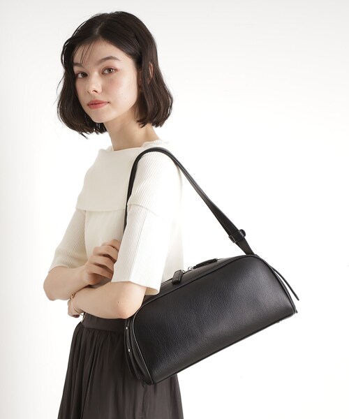 THE SHOP TK （ザ ショップ ティーケー ）の「スクエアワイドトートバッグ（トートバッグ・レディース・ナチュラル/ボルドー/ブラック・00）」の17枚目の写真