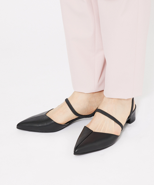 Au BANNISTER(オゥバニスター)の「【2WAYデザイン】マルチストラップパンプス(サンダル・レディース・オレンジ/シルバー/ブラック/アイボリー・38/36/37/39/35)」の12枚目の写真