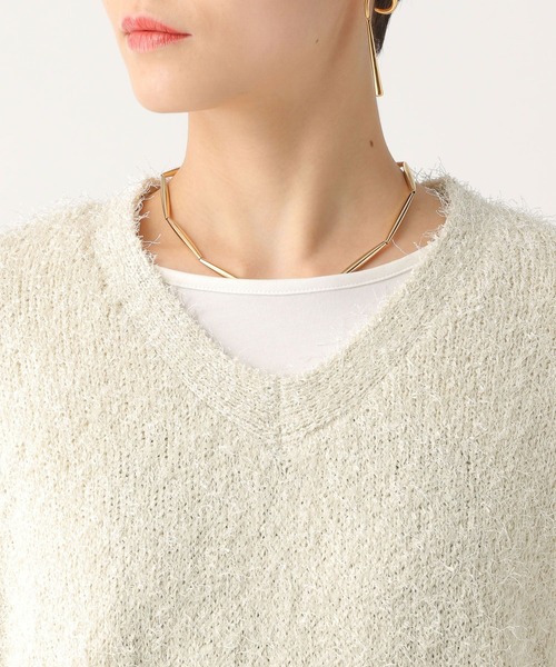 Elura（エルーラ）の「フェザーヤーンベスト/452432（ベスト・レディース・ブラック/ホワイト・FREE）」の11枚目の写真