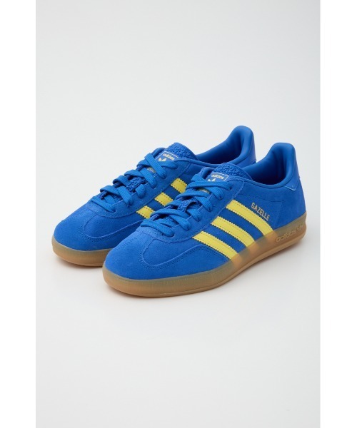 adidas Originals(アディダスオリジナルス)の「ガゼル インドア(スニーカー・レディース・グリーン/ブルー・25cm/24.5cm/24cm/23.5cm/23cm)」の1枚目の写真