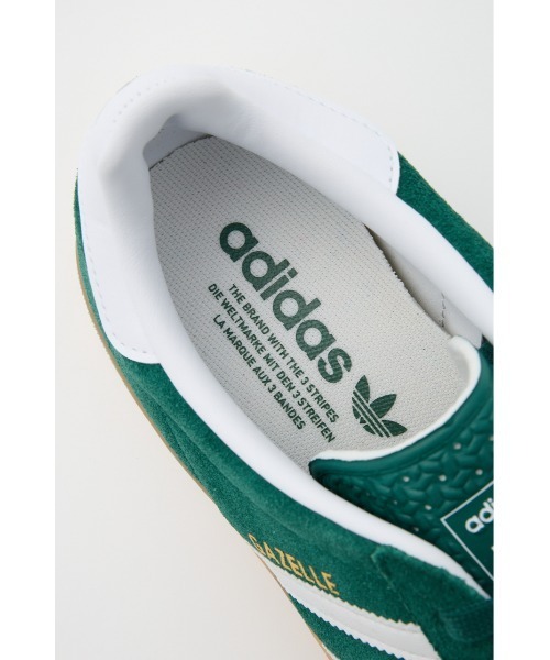 adidas Originals(アディダスオリジナルス)の「ガゼル インドア(スニーカー・レディース・グリーン/ブルー・25cm/24.5cm/24cm/23.5cm/23cm)」の4枚目の写真