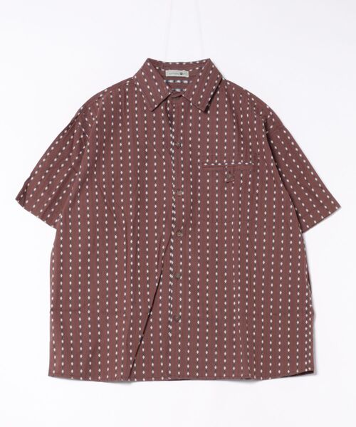 aimoha(アイモハ)の「レトロパターンオープンカラーシャツ (SS)(シャツ/ブラウス・メンズ・バーガンディー/ブラック・MEDIUM/LARGE)」の17枚目の写真