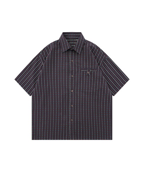 aimoha(アイモハ)の「レトロパターンオープンカラーシャツ (SS)(シャツ/ブラウス・メンズ・バーガンディー/ブラック・MEDIUM/LARGE)」の12枚目の写真