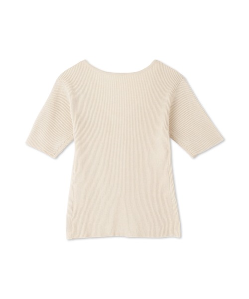 VICKY(ビッキー)の「モチモチリブニットホックカーディガン≪手洗い可能≫(カーディガン/ボレロ・レディース・オフホワイト/ブラック・M)」の16枚目の写真