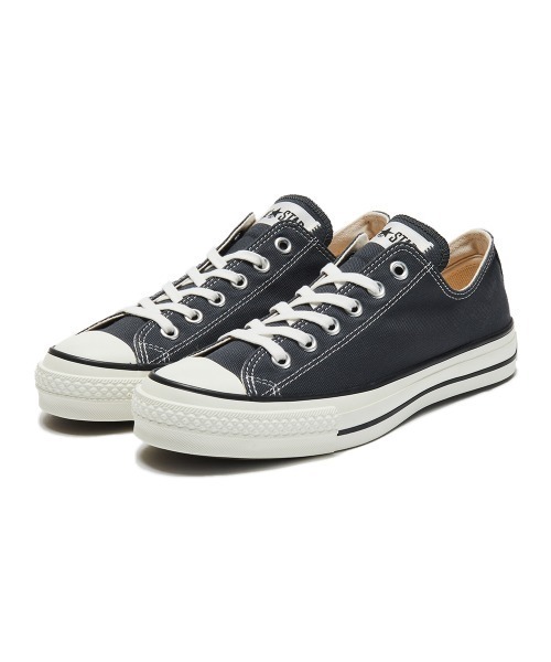 CONVERSE(コンバース)の「CONVERSE CANVAS ALL STAR J OX(コンバース キャンバス オールスター J OX)(スニーカー・メンズ・グレー系・26cm/26.5cm/27cm/27.5cm/28cm/29cm/24.5cm/25cm)」の1枚目の写真