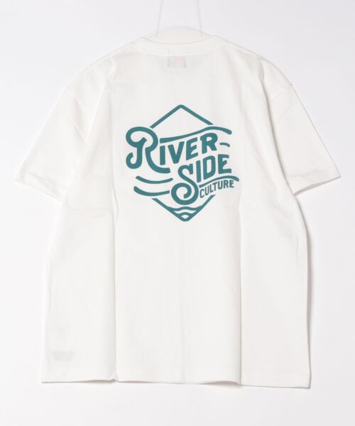 RIVER SIDE CULTURE(リバーサイドカルチャー)の「RIVER SIDE CULTURE/RSC ORIGINAL Tシャツ (M4)(Tシャツ/カットソー・メンズ・ミント/イエロー/ピンク/サックスブルー/チャコールグレー/ホワイト・LARGE/MEDIUM/X-LARGE)」の11枚目の写真