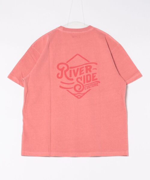 RIVER SIDE CULTURE(リバーサイドカルチャー)の「RIVER SIDE CULTURE/RSC ORIGINAL Tシャツ (M4)(Tシャツ/カットソー・メンズ・ミント/イエロー/ピンク/サックスブルー/チャコールグレー/ホワイト・LARGE/MEDIUM/X-LARGE)」の9枚目の写真