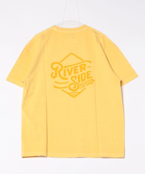 RIVER SIDE CULTURE(リバーサイドカルチャー)の「RIVER SIDE CULTURE/RSC ORIGINAL Tシャツ (M4)(Tシャツ/カットソー・メンズ・ミント/イエロー/ピンク/サックスブルー/チャコールグレー/ホワイト・LARGE/MEDIUM/X-LARGE)」の10枚目の写真