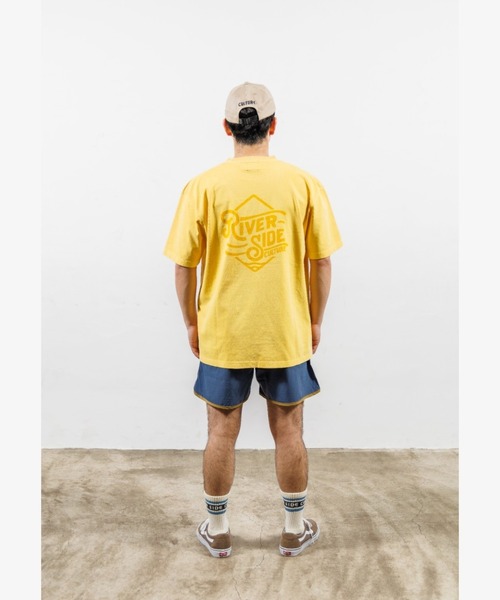 RIVER SIDE CULTURE(リバーサイドカルチャー)の「RIVER SIDE CULTURE/RSC ORIGINAL Tシャツ (M4)(Tシャツ/カットソー・メンズ・ミント/イエロー/ピンク/サックスブルー/チャコールグレー/ホワイト・LARGE/MEDIUM/X-LARGE)」の16枚目の写真