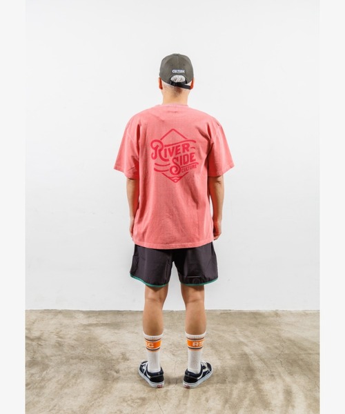 RIVER SIDE CULTURE(リバーサイドカルチャー)の「RIVER SIDE CULTURE/RSC ORIGINAL Tシャツ (M4)(Tシャツ/カットソー・メンズ・ミント/イエロー/ピンク/サックスブルー/チャコールグレー/ホワイト・LARGE/MEDIUM/X-LARGE)」の20枚目の写真