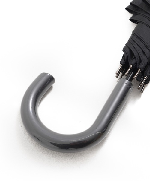 Arnold Palmer（アーノルドパーマー）の「ワンポイントロゴ ラージサイズ 長傘（長傘・メンズ・ブラック/カーキ・F）」の10枚目の写真