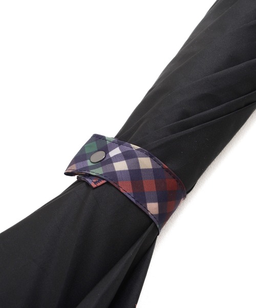 Arnold Palmer（アーノルドパーマー）の「ワンポイントロゴ ラージサイズ 長傘（長傘・メンズ・ブラック/カーキ・F）」の11枚目の写真